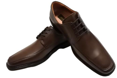 【KANEKA designo5030 ダークブラウン】幅広4E 日本製の本革ビジネスシューズ